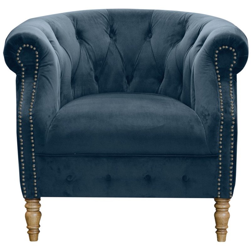Alexander & James Jude Chair in Plush Teal