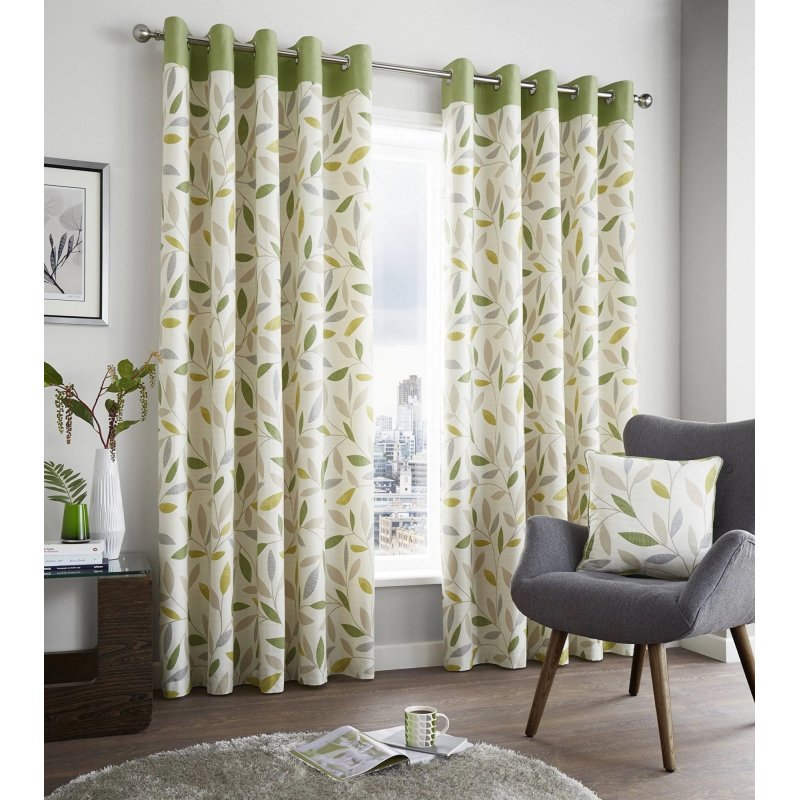 Beechwood Green Curtains