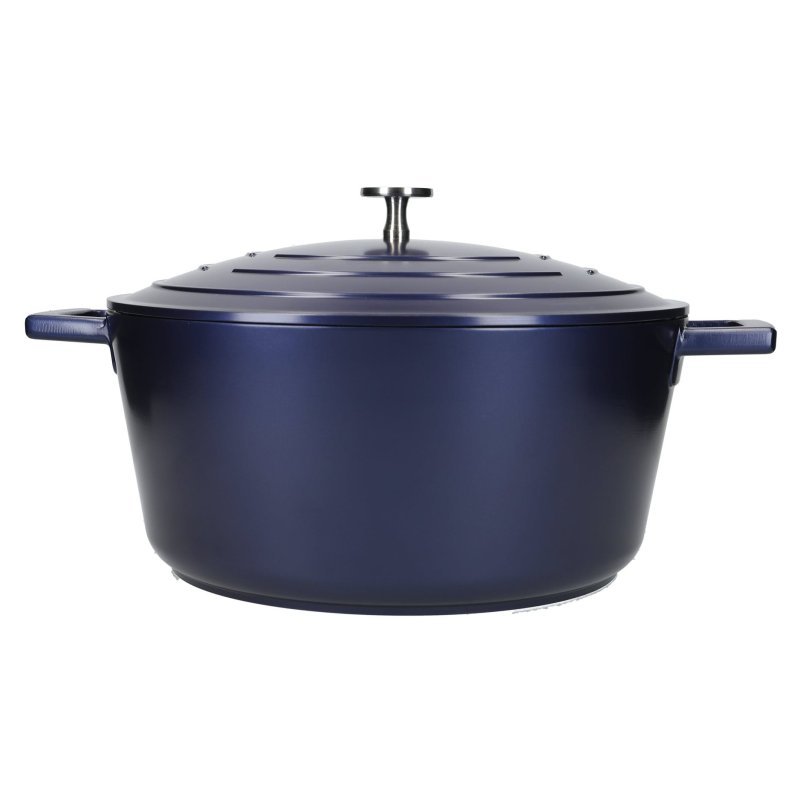 MasterClass Casserole Dish 5L Metallic Blue