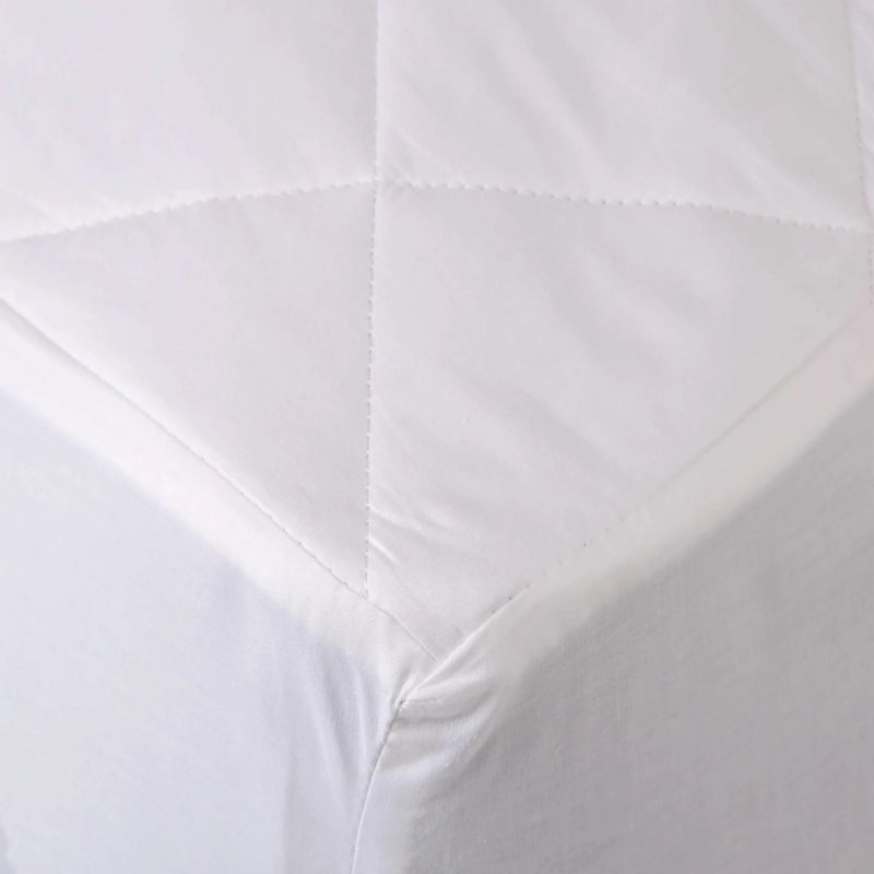 The Fine Bedding Company Deep Fill Cotton Mattress Protector lifestyle