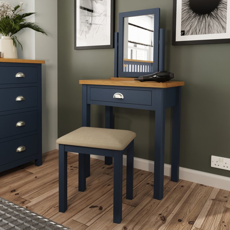 Hastings Dressing Table in Blue