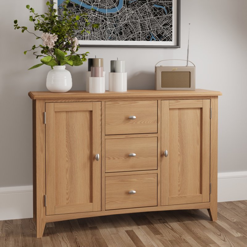 Stiffkey Large Sideboard in Oak