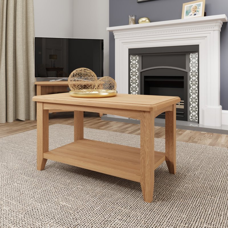 Stiffkey Small Coffee Table in Oak