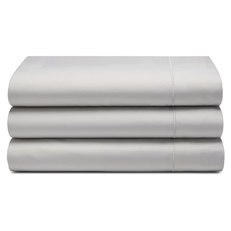 Belledorm Belledorm Ivory 400 Thread Count Egyptian Cotton Plain Dyed Sheet