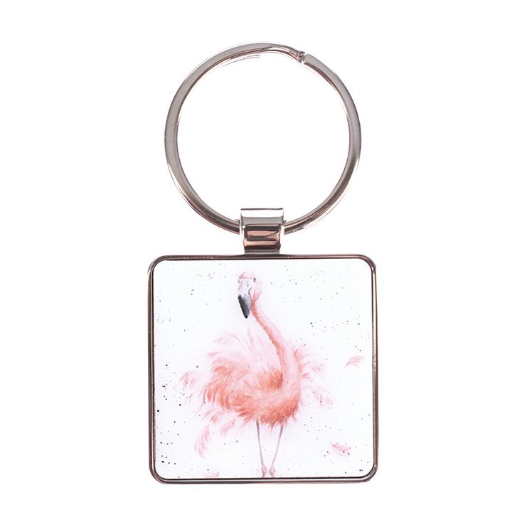Wrendale Pretty in Pink Keyring