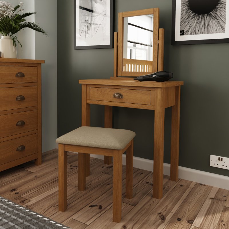 Hastings Dressing Table in Oak