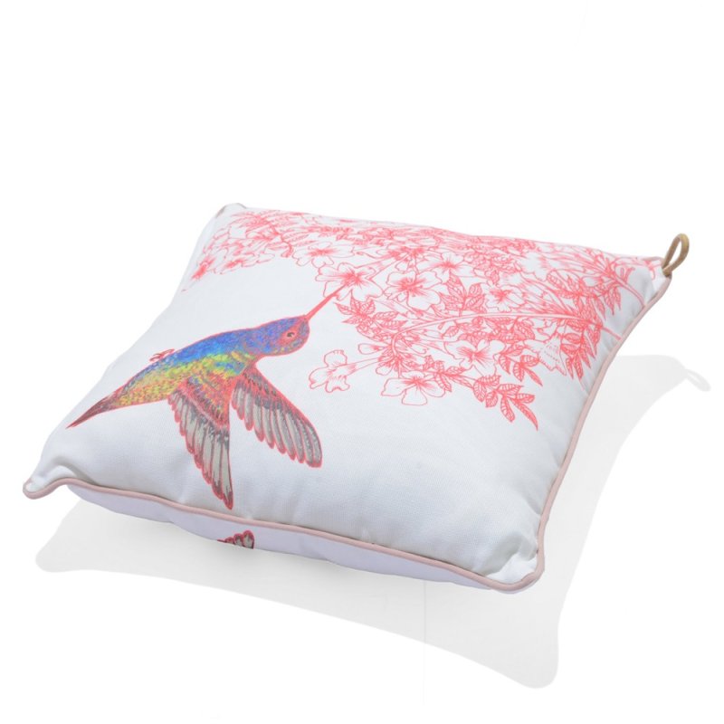 Hummingbird Outdoor Cushion