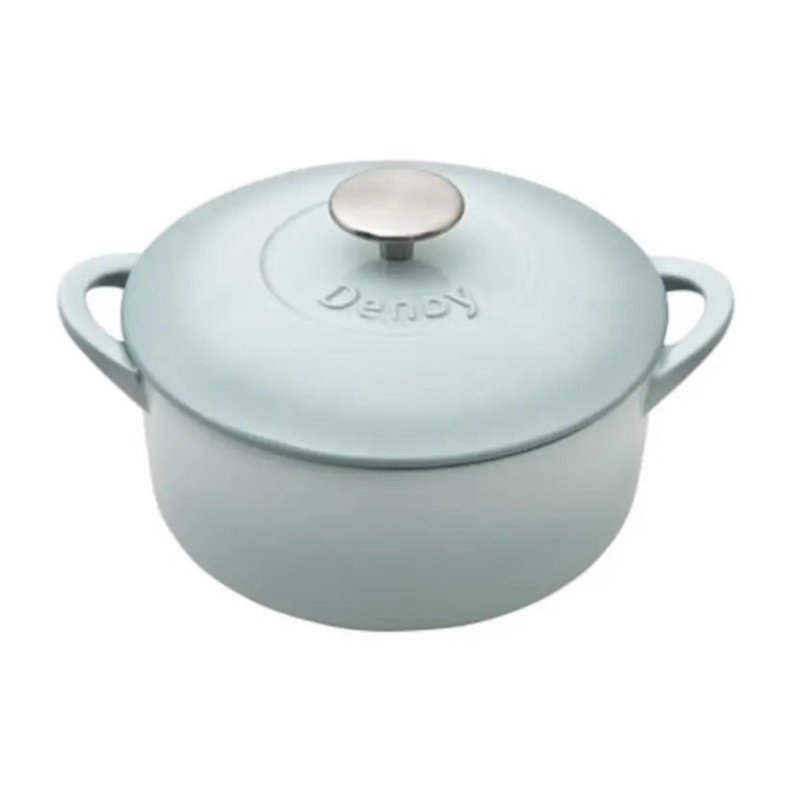 Denby Pavilion Cast Iron Round Casserole 20cm