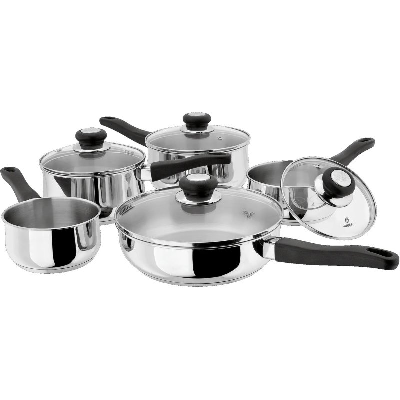 Judge Vista 5 Piece Saucepan Set