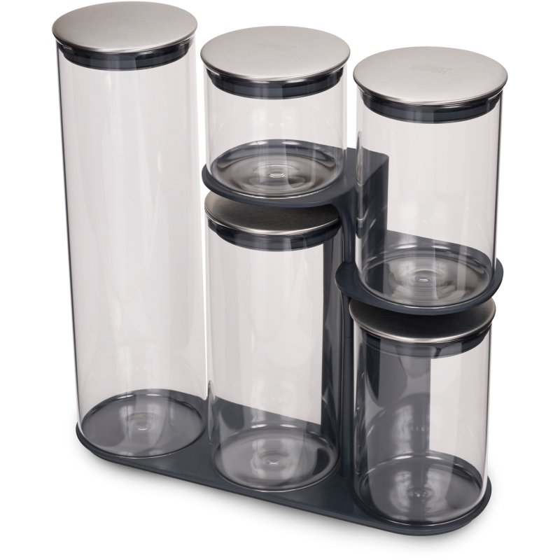 Joseph Joseph Cupboard Store Podium 5 Piece Set empty