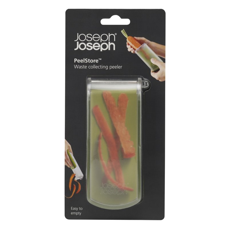 Joseph Joseph PeelStore Waste Collecting Peeler  Green