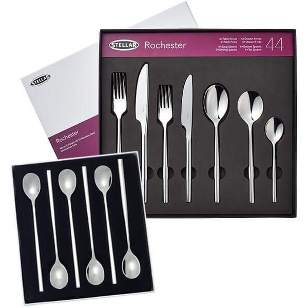 Rochester 44pc Cutlery Set
