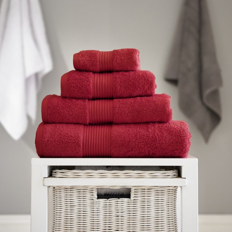 Bliss Pima Towels Berry