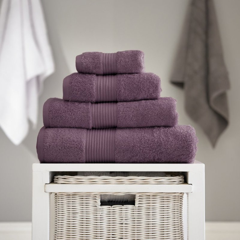 Bliss Pima Towels Grape