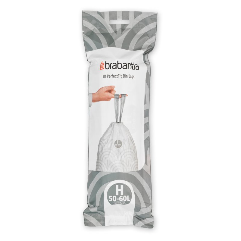 Brabantia 50L Perfect Fit Bags X10