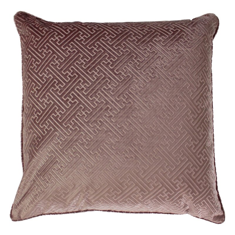 Florence Cushion Poly Filled Blush 55x55