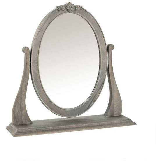 Willis & Gambier Camille Bedroom Gallery Mirror front image of the mirror on a white background