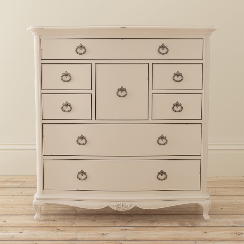 Willis & Gambier Ivory Bedroom 8 Drawer Chest
