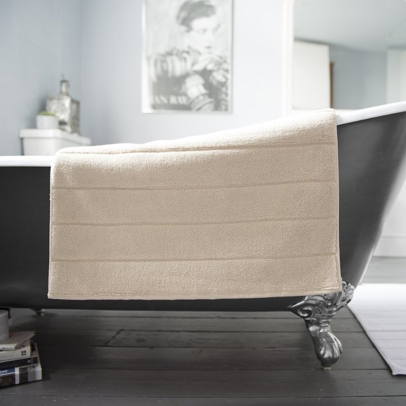 Bliss Terry Bath Mat Biscuit Aldiss