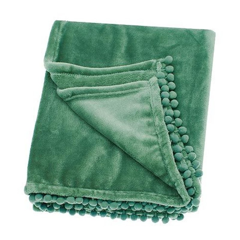 Cashmere Touch Throw Moss