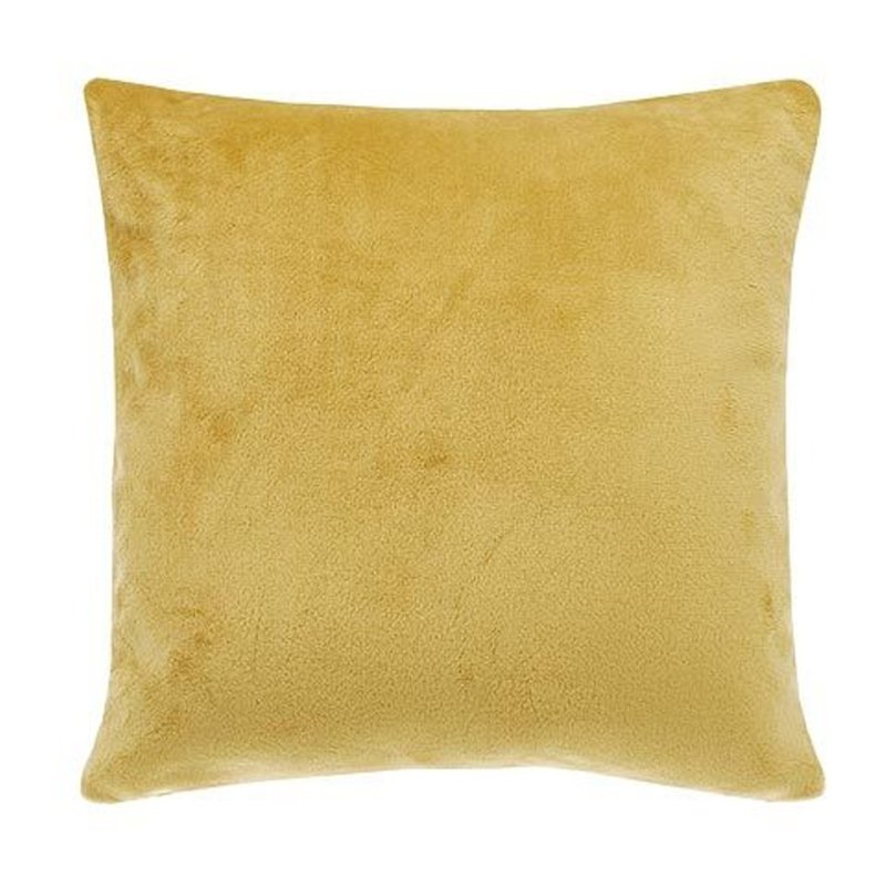 Waltons & Co Cashmere Touch Cushion saffron