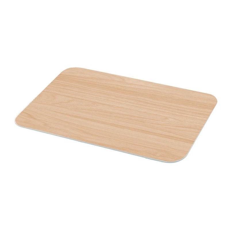 Beech Glass Worktop Medium