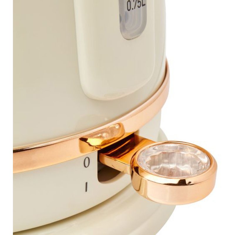 Parker Rose Gold Electric Tea Kettle