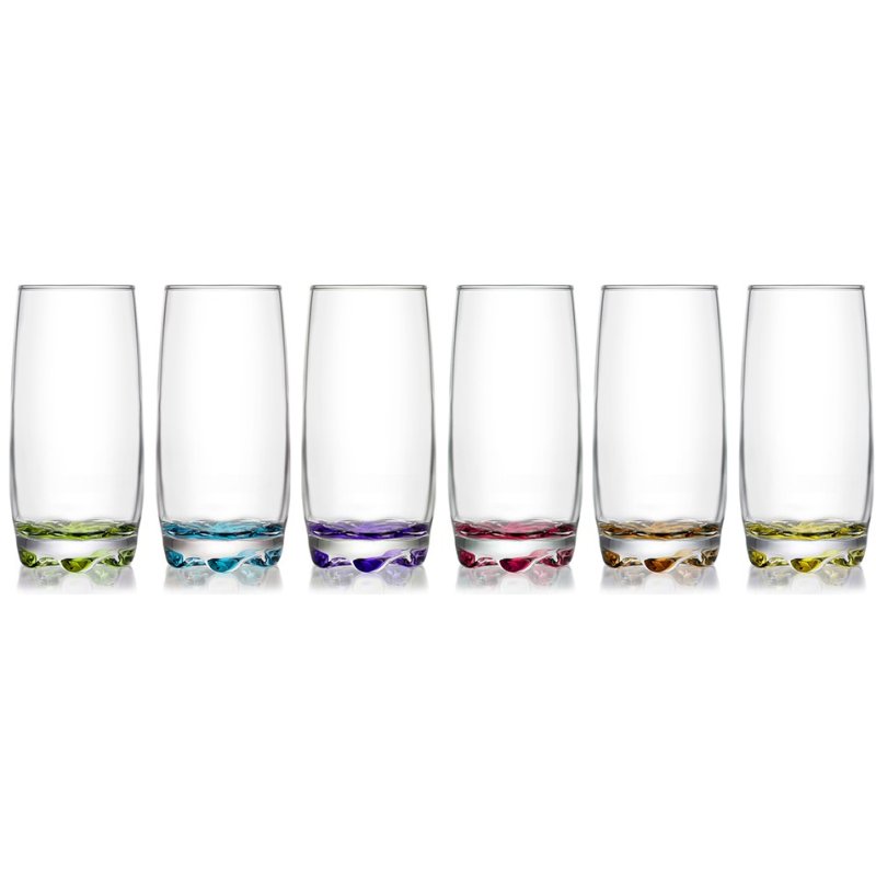 Simply Home Set of 6 Adora Long Drink Glasses Aldiss