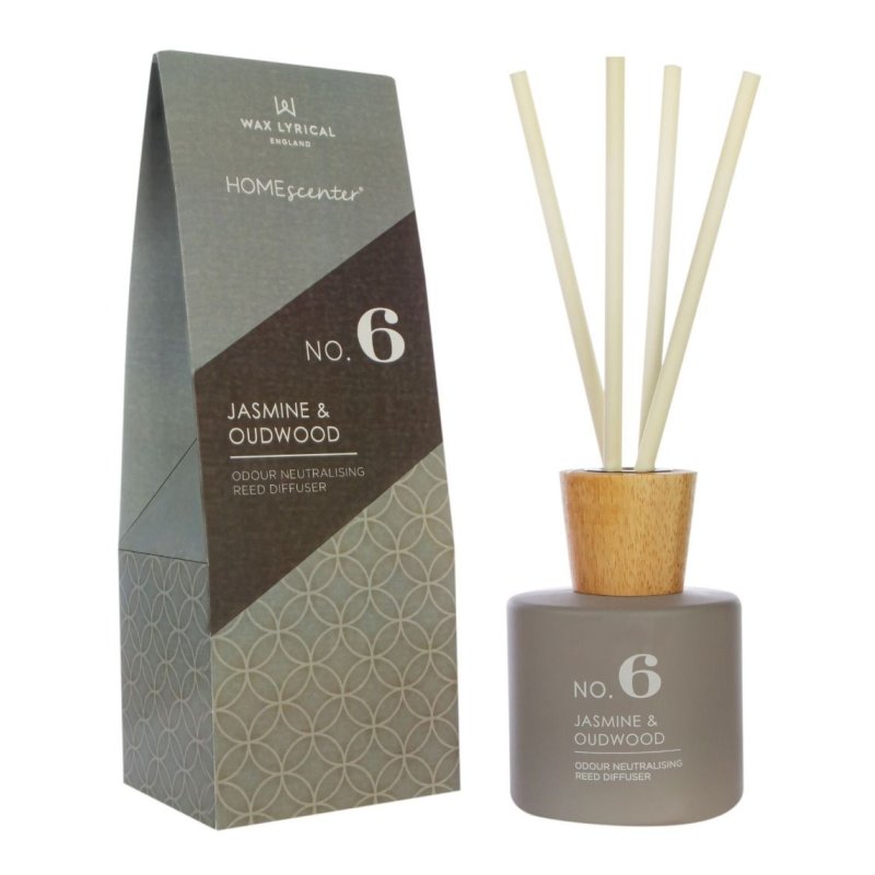 HomeScenter No.6 Reed Diffuser Jasmine & Oudwood 180ml