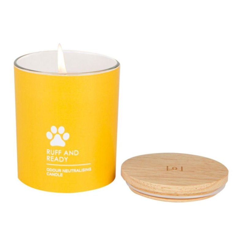 HomeScenter Matt Glass Candle Ruff & Ready