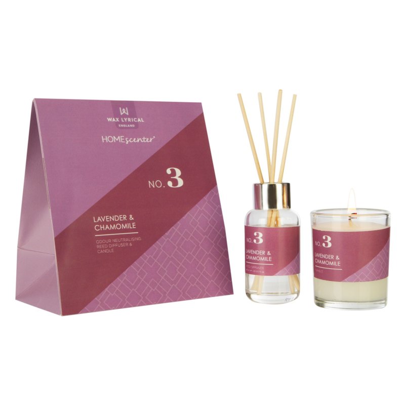 HomeScenter No.3 Giftset Lavender & Chamomile