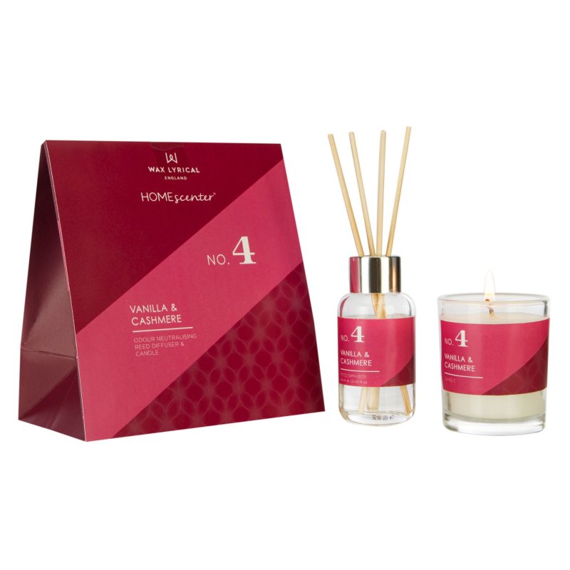 HomeScenter No.4 Giftset Vanilla & Cashmere