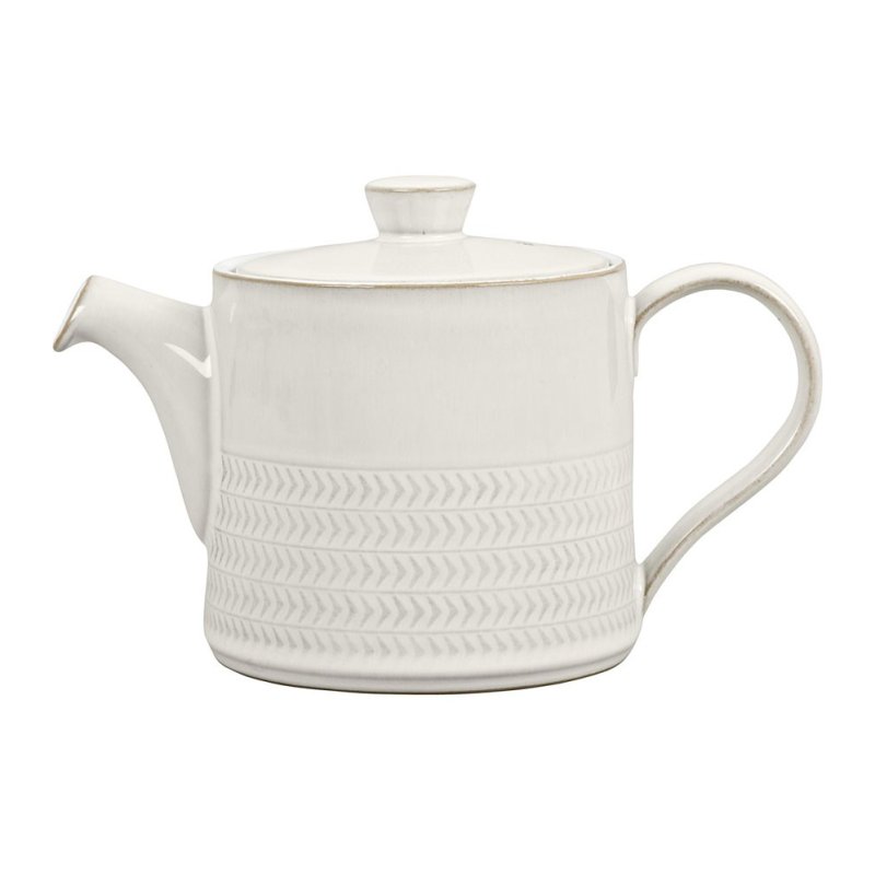 Denby Natural Canvas Textured Teapot Aldiss