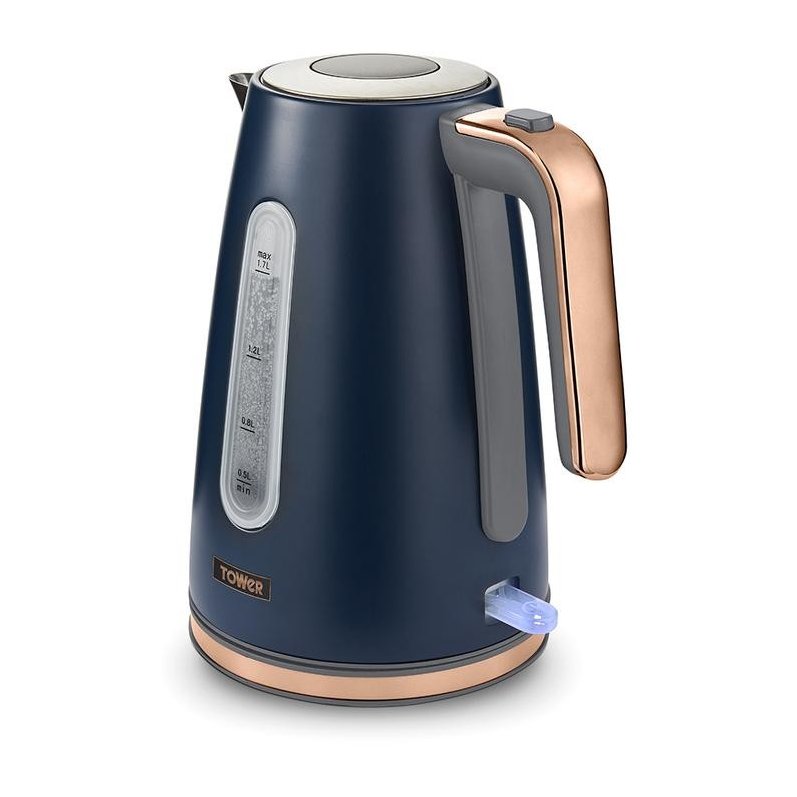 Tower midnight blue kettle discount