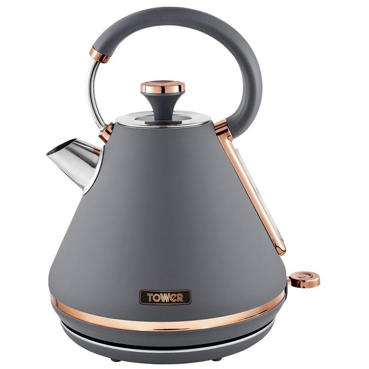 Tower Cavaletto Pyramid Kettle 1.7L Grey