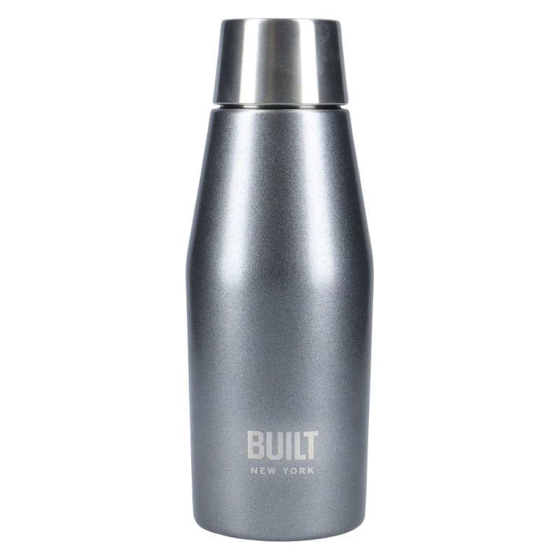 330ml Charcoal Insulated Water Bottle