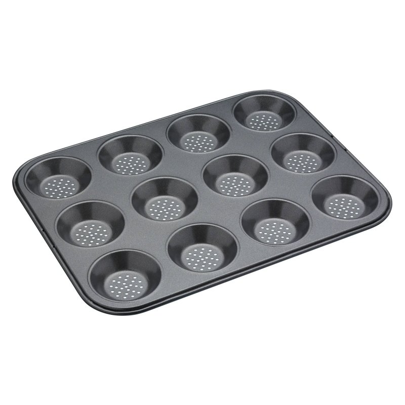 Masterclass 12 Hole Non Stick Shallow Baking Tray