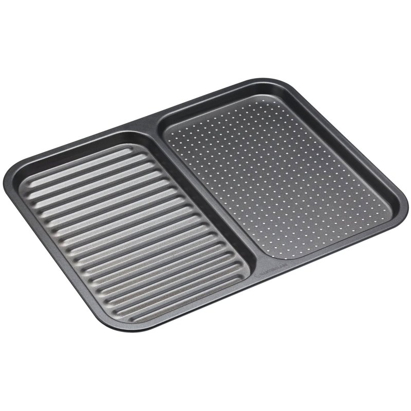 Masterclass Non Stick 2 in 1 Divided Baking Tray