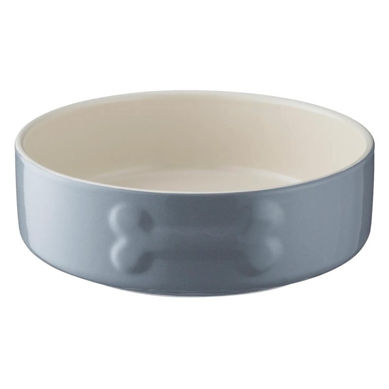 Grey Dog Bowl