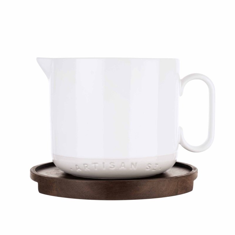 Artisan Street Sauce Jug with Coaster
