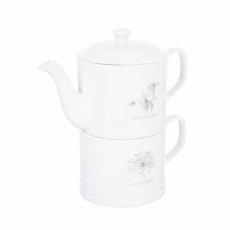 Mary Berry Garden Flowers Tea for One Set