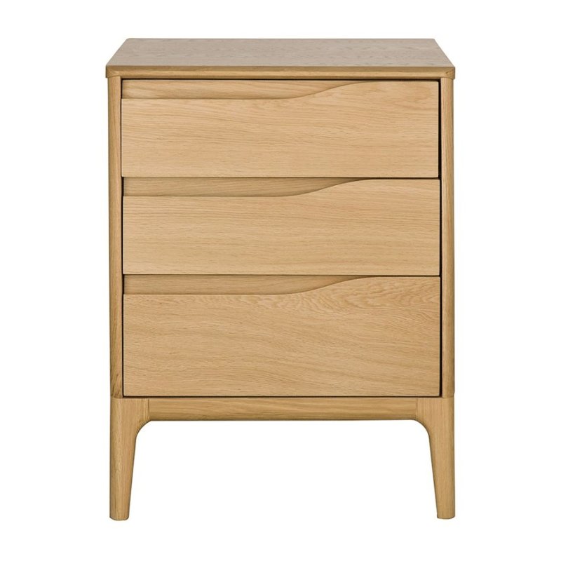 Ercol Rimini 3 Drawer Bedside