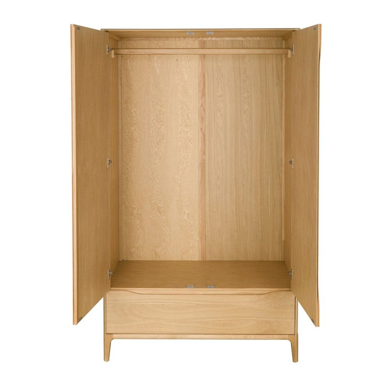 Ercol Rimini 2 Door Wardrobe l Aldiss of Norfolk