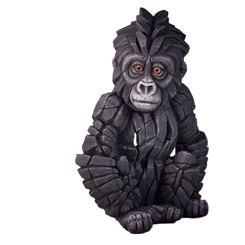 Edge Baby Gorilla Sculpture