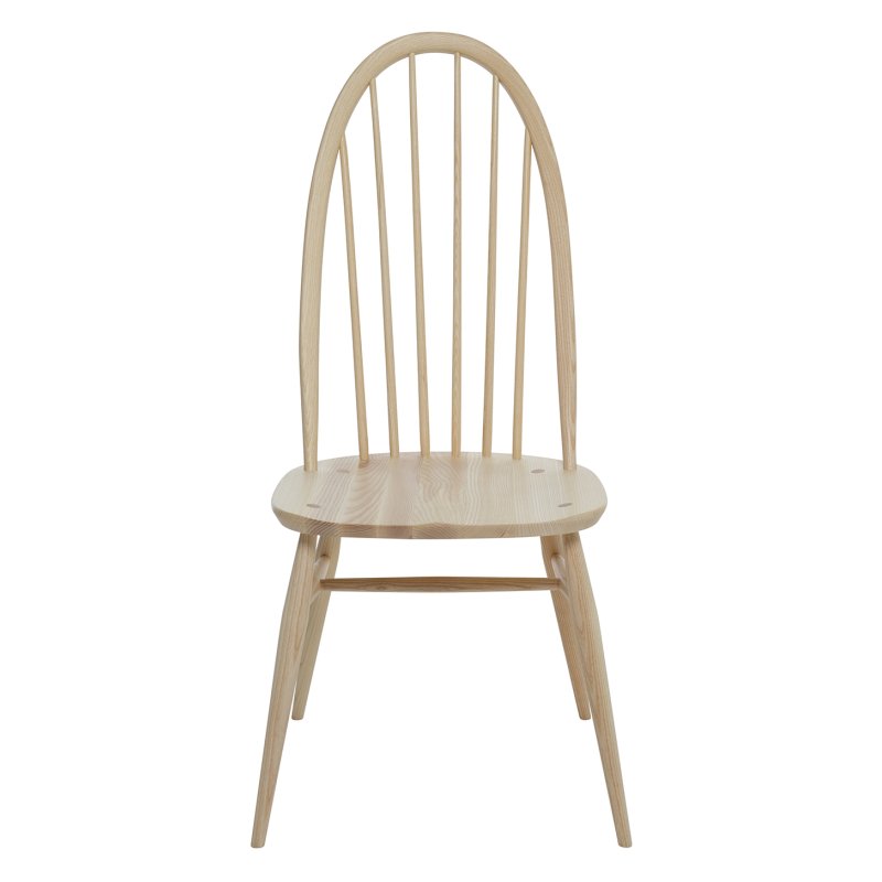 Ercol Quaker Dining Chair front view - aldiss of norfolk