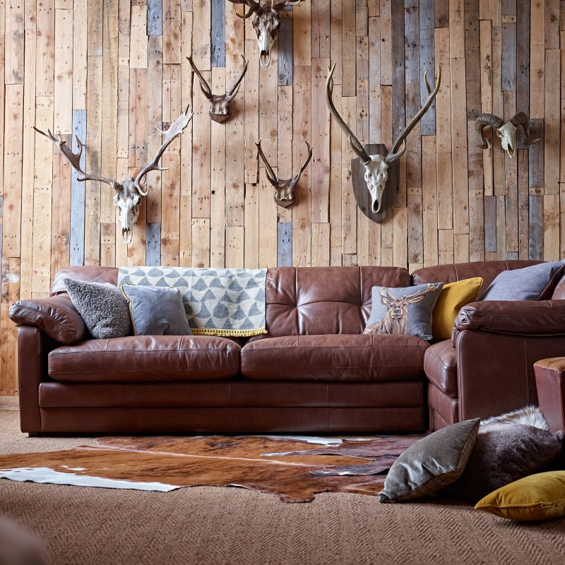 Deep clearance feather sofa