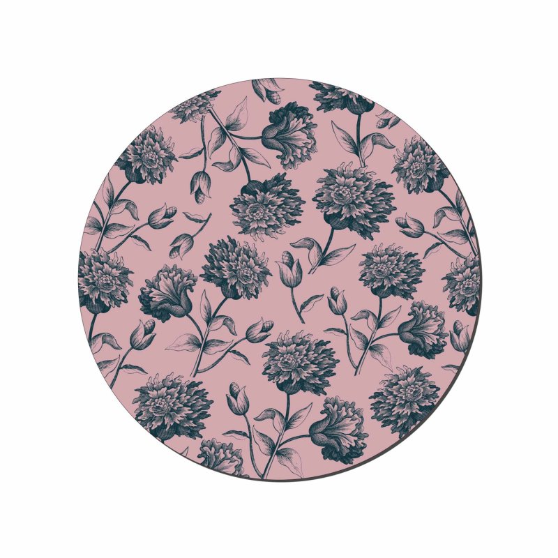 Denby Rose Engraved set of 6 placemats