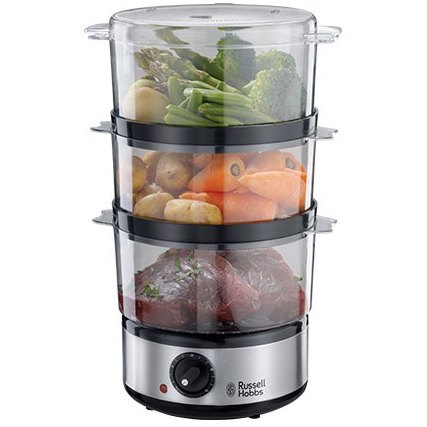Russell Hobbs 3 Tier Stainless Steel Steamer