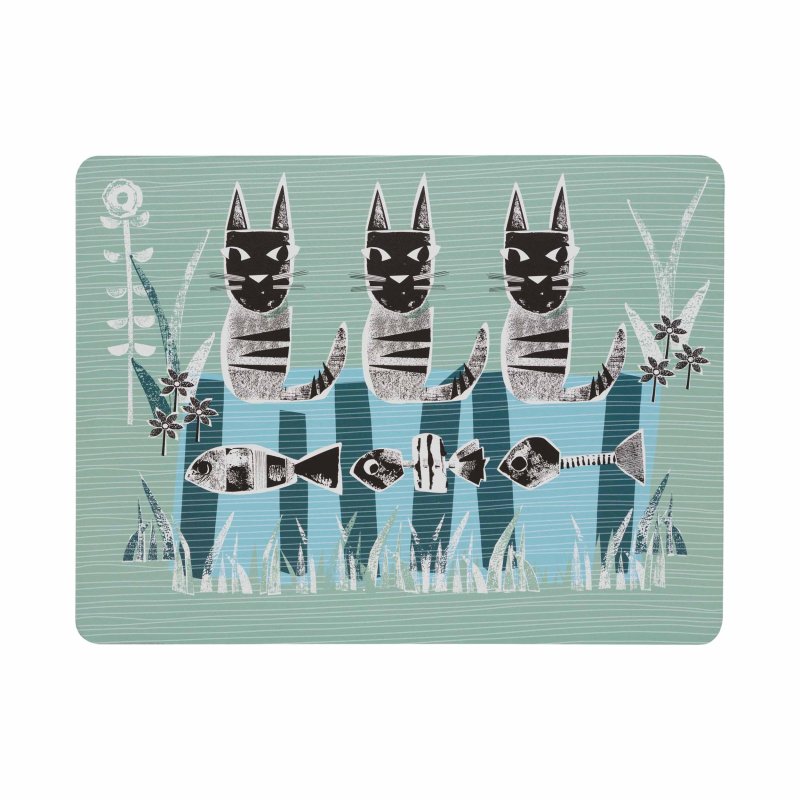 Denby Cat set of 6 placemats