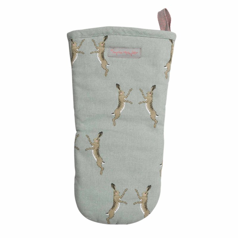 Sophie Allport Boxing Hares Oven Mitt